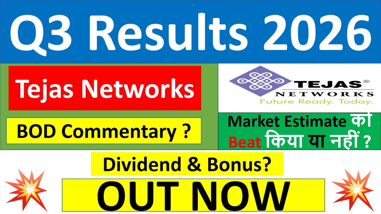 Tejas Networks q3 results 2026 | Tejas Networks results today | Tejas Networks Share News today