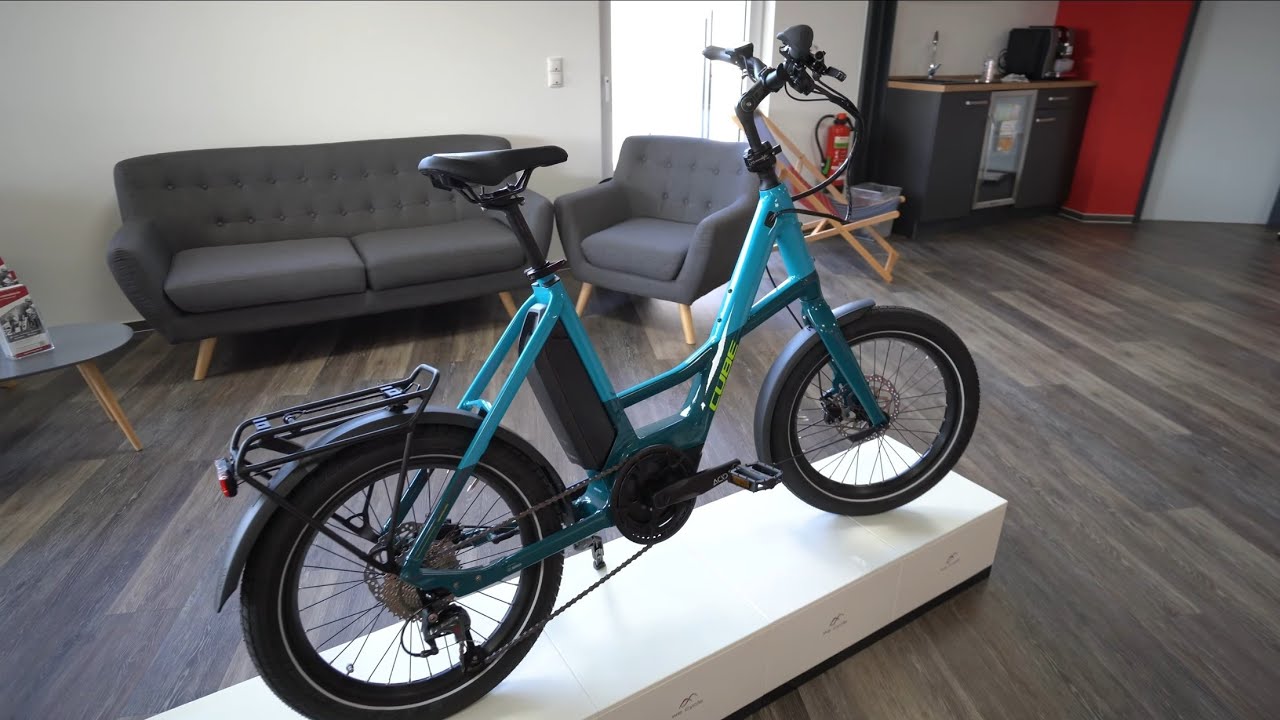 E-Bikes 2022 Cube Compact Hybrid Sport VS. Qio Eins AP-8 Vergleich Kompaktrad Bosch Antrieb Review