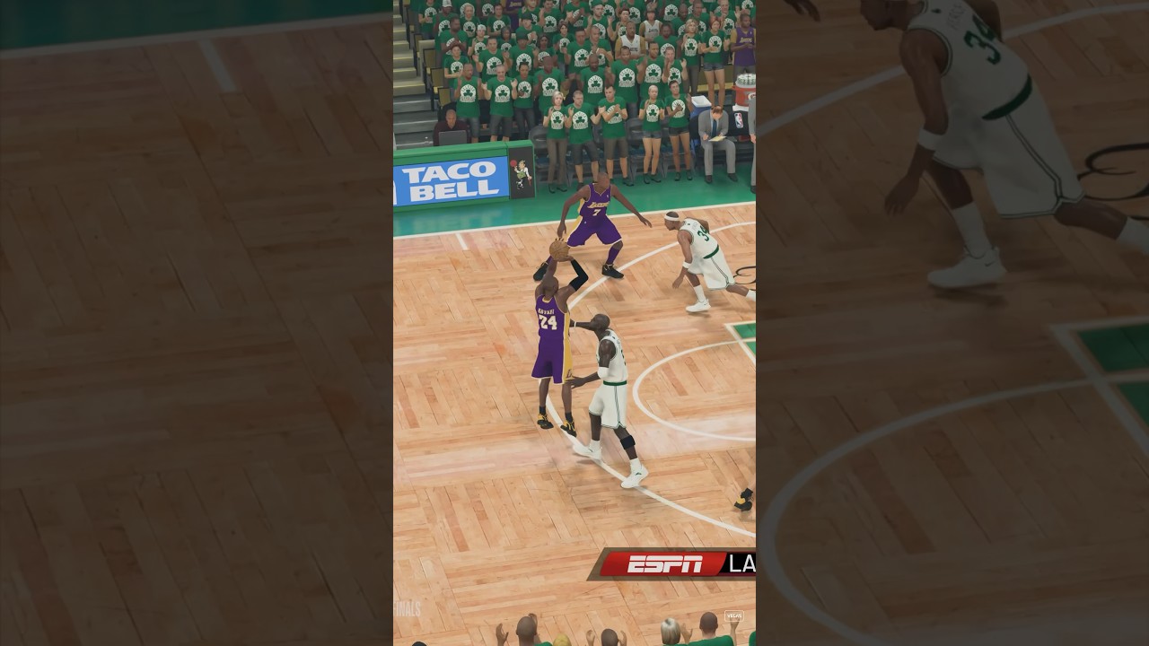 NBA 2K20 2008 Finals Mod | Kobe Bryant Clutch 3 vs Celtics