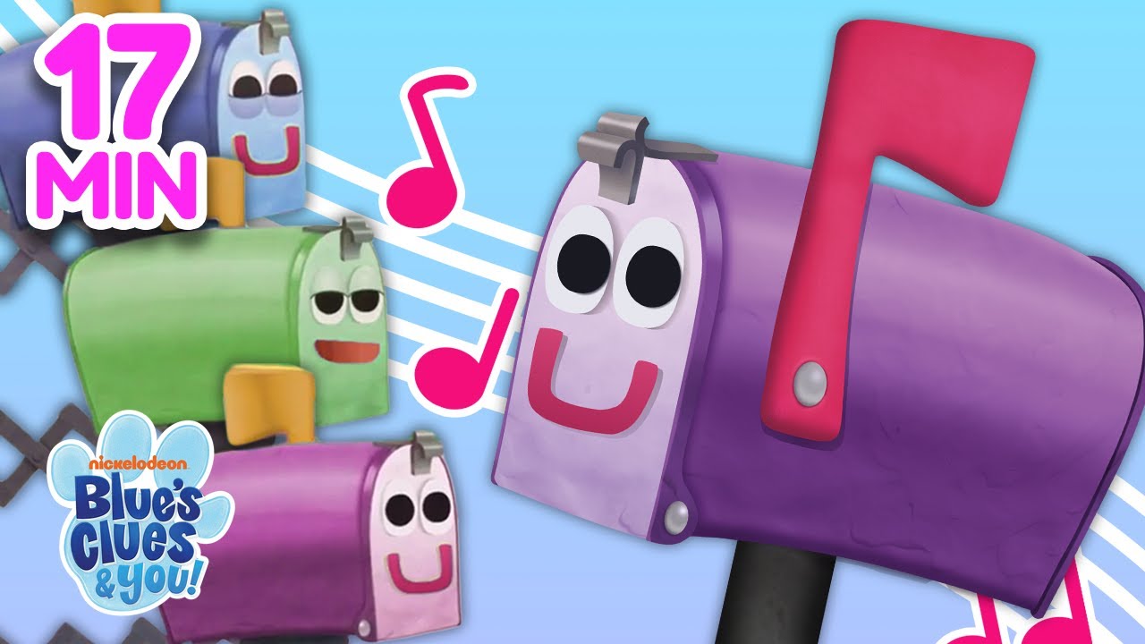 Best Mailbox Quartet Songs 🎵MARATHON ft. Bingo & Wheels on the Bus! | Blue's Clues & You!