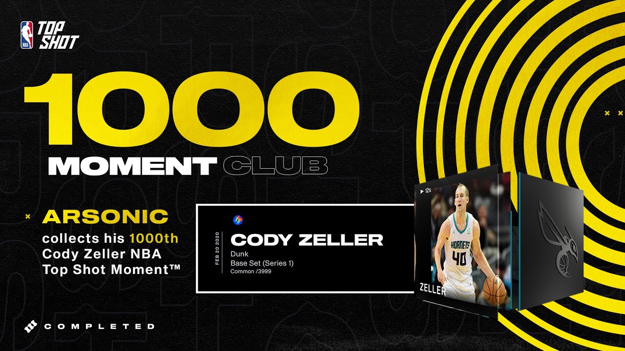 1,000 Moments Of Zeller: Arsonic Makes NBA Top Shot HISTORY