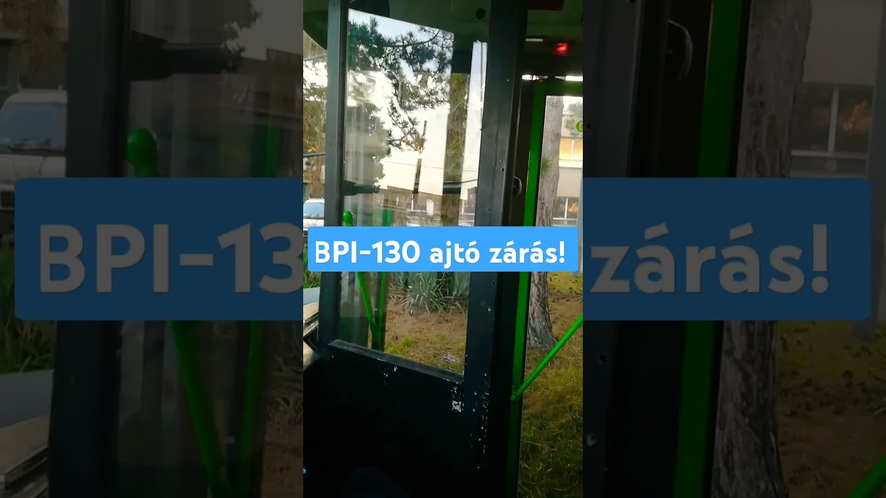 BPI-130 ajt&oacute; z&aacute;r&aacute;s! #hungary #budapest #bkk#bkv #IKARUS #435 #BPI130 #1130 #lucifer