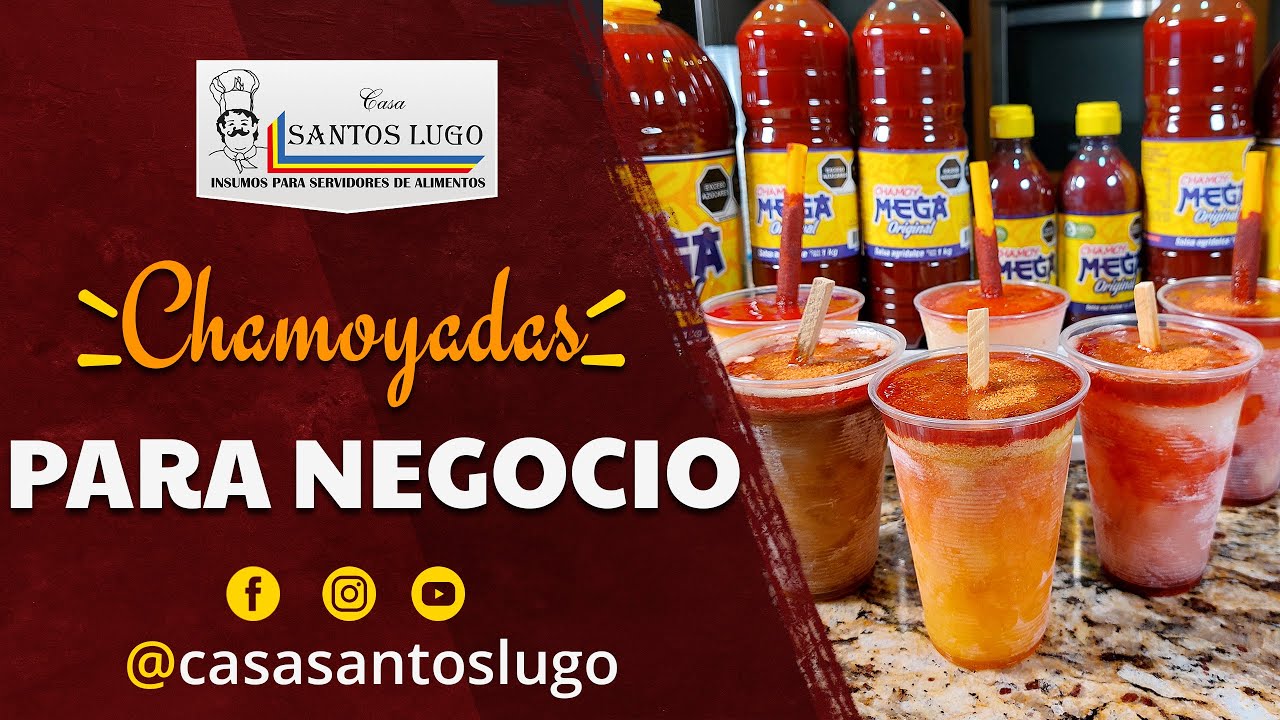 CHAMOYADAS ⭐PARA NEGOCIO⭐