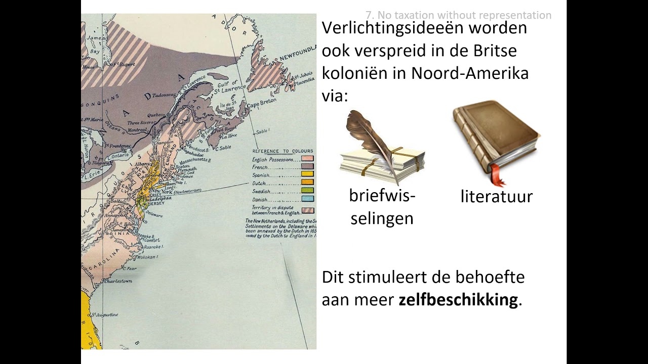 7. No taxation without representation (vwo HC Verlichting 1650-1900)