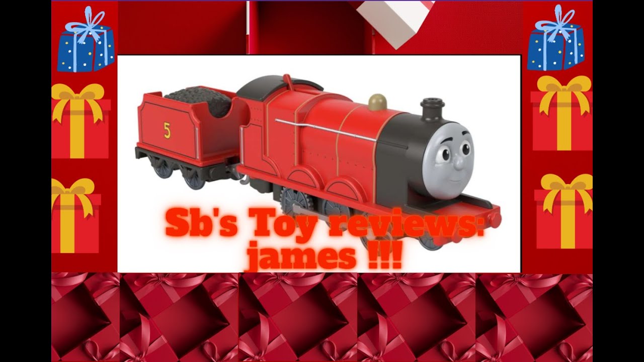 Sbmaster Toy делает обзор моторизованной фигурки Джеймса, выпущенной к 80-летию компании. (3/4)