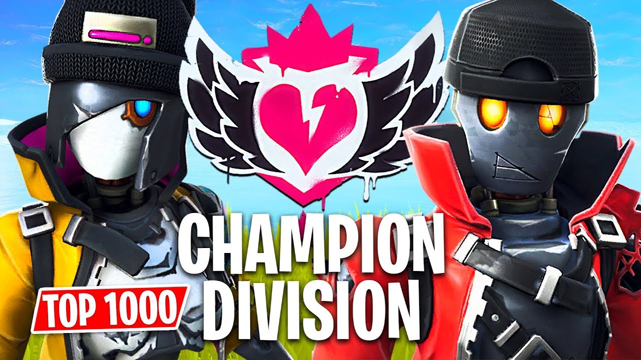 Fortnite CHAMPION DIVISION Tournament!! // Top 1000 Pro Players // (Fortnite Battle Royale)
