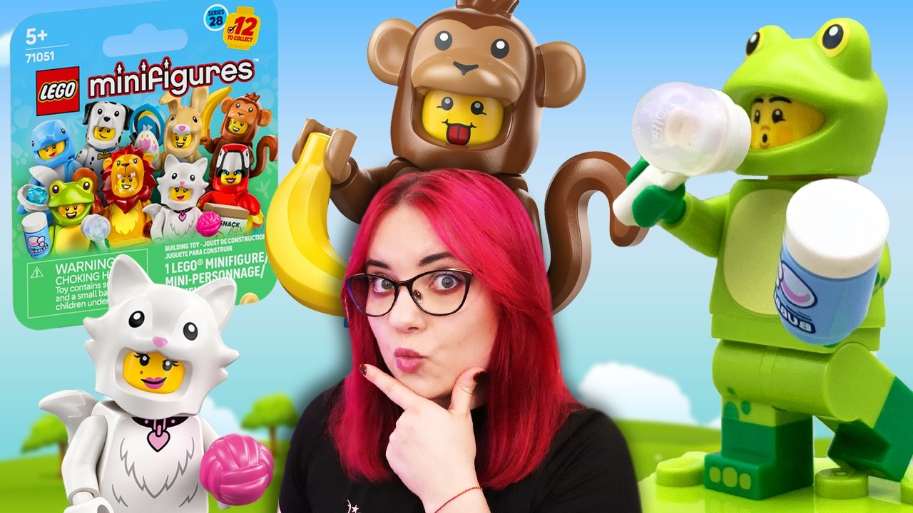 LEGO ZWIERZĄTKA 🦁 Minifigurki NIESPODZIANKI