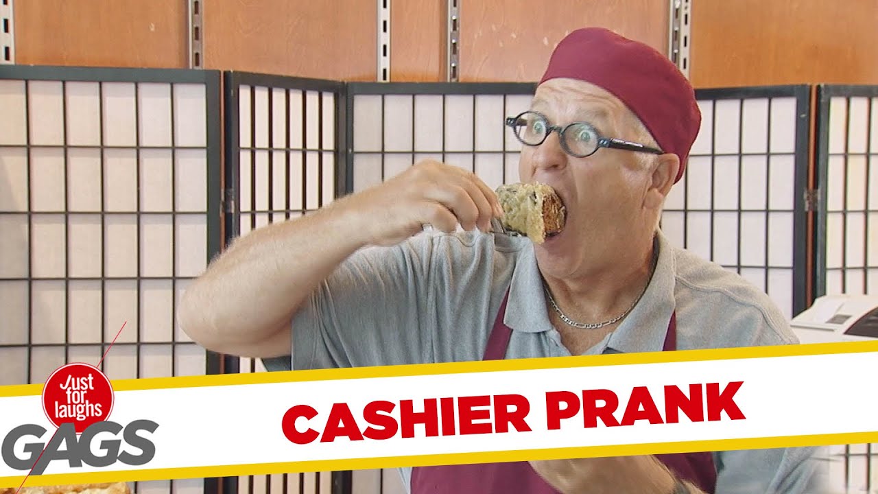 Gluttonous Cashier Prank
