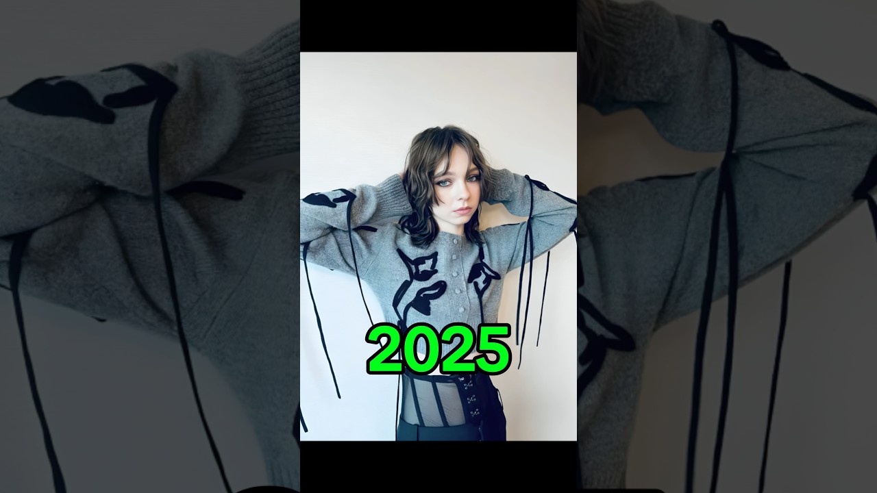 Famous Actresses Evolution | Then vs Now 🔥 #shorts #netflix #strangerthings