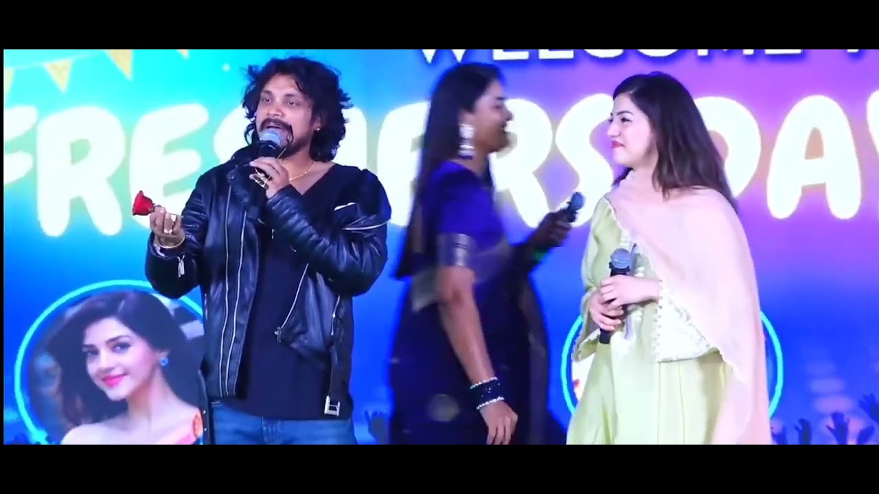 Dhee pandu master and mehreen pirzada performance