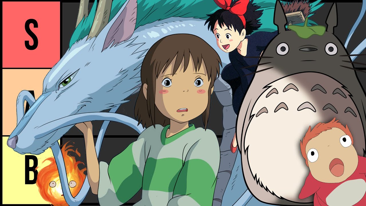 TIERLIST de tous les films GHIBLI ☘️ (essayez de ne pas rager)