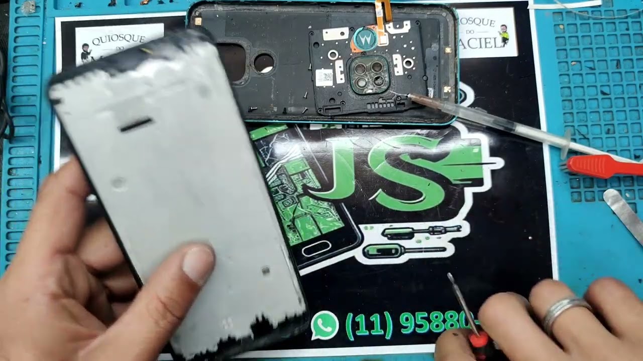 Troca de tela MOTO G9 Play