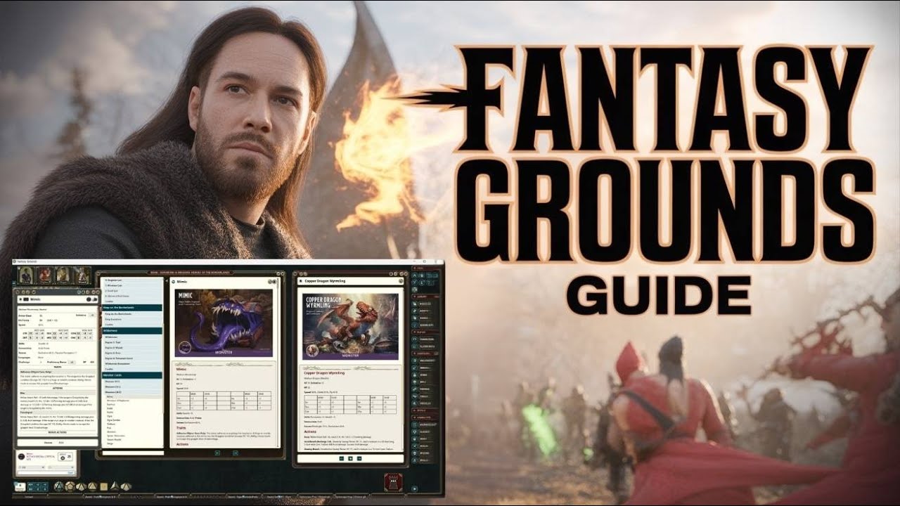 Konfiguracja postaci w D&D 5.5e | Samouczek Fantasy Grounds