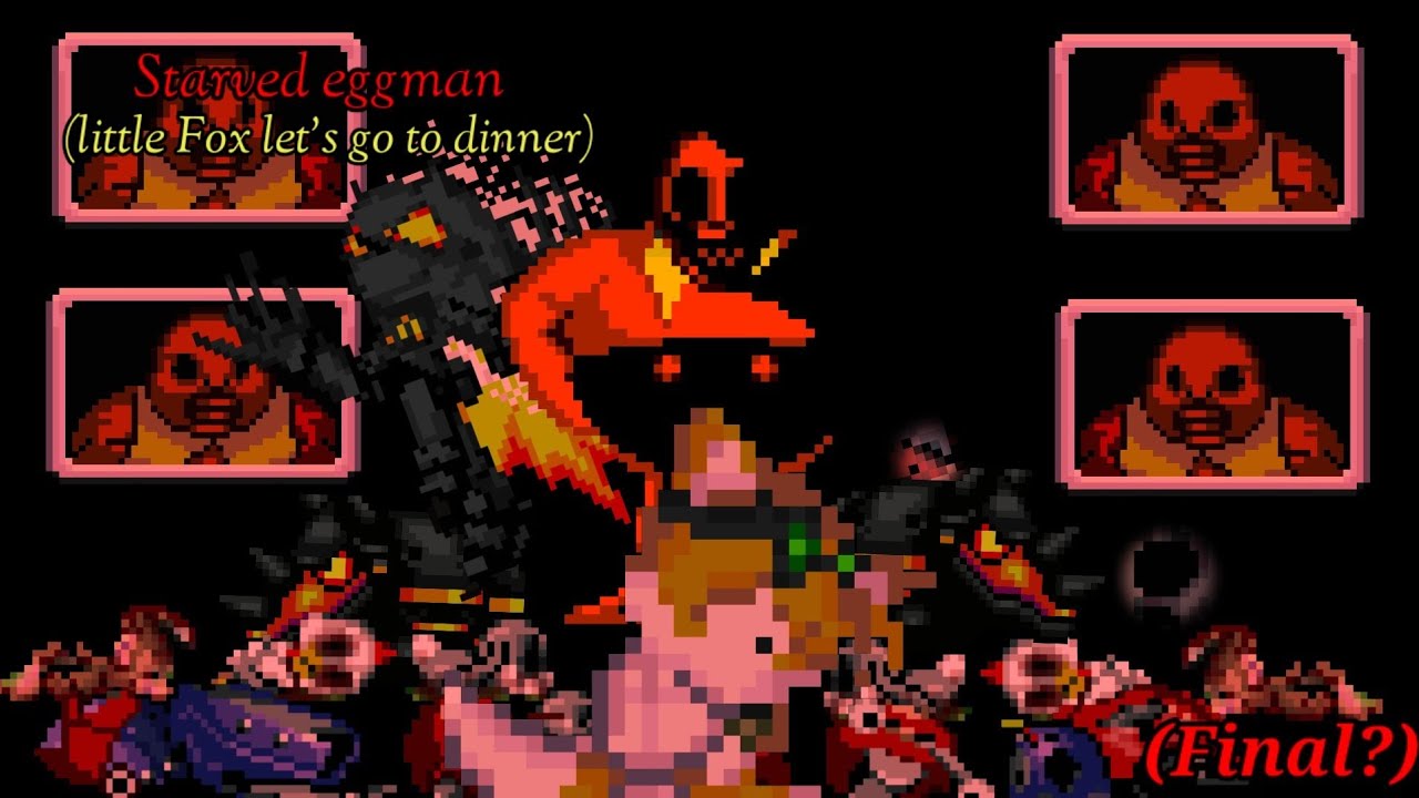 Starved eggman (Final?) (little Fox let's go to dinner) (animation)