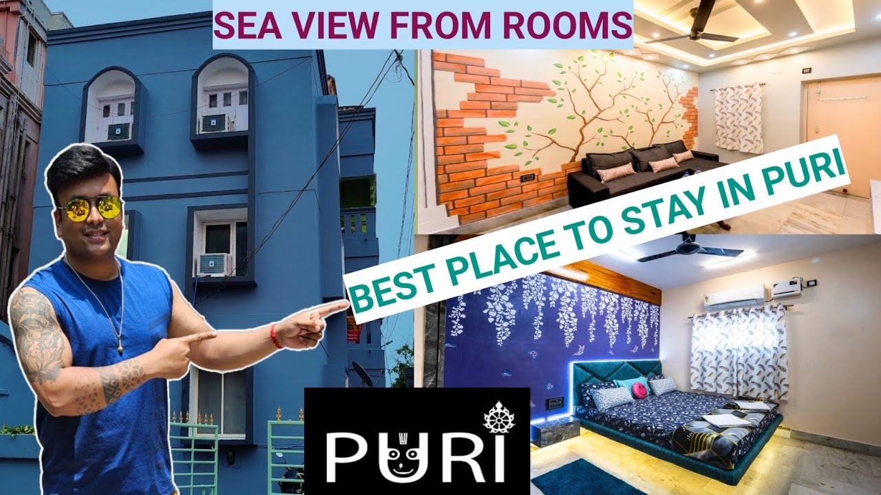 Puri | 1BHK & 2BHK Airbnb Apartment For Rent | Sea View From Rooms | Starting ₹2750 Only