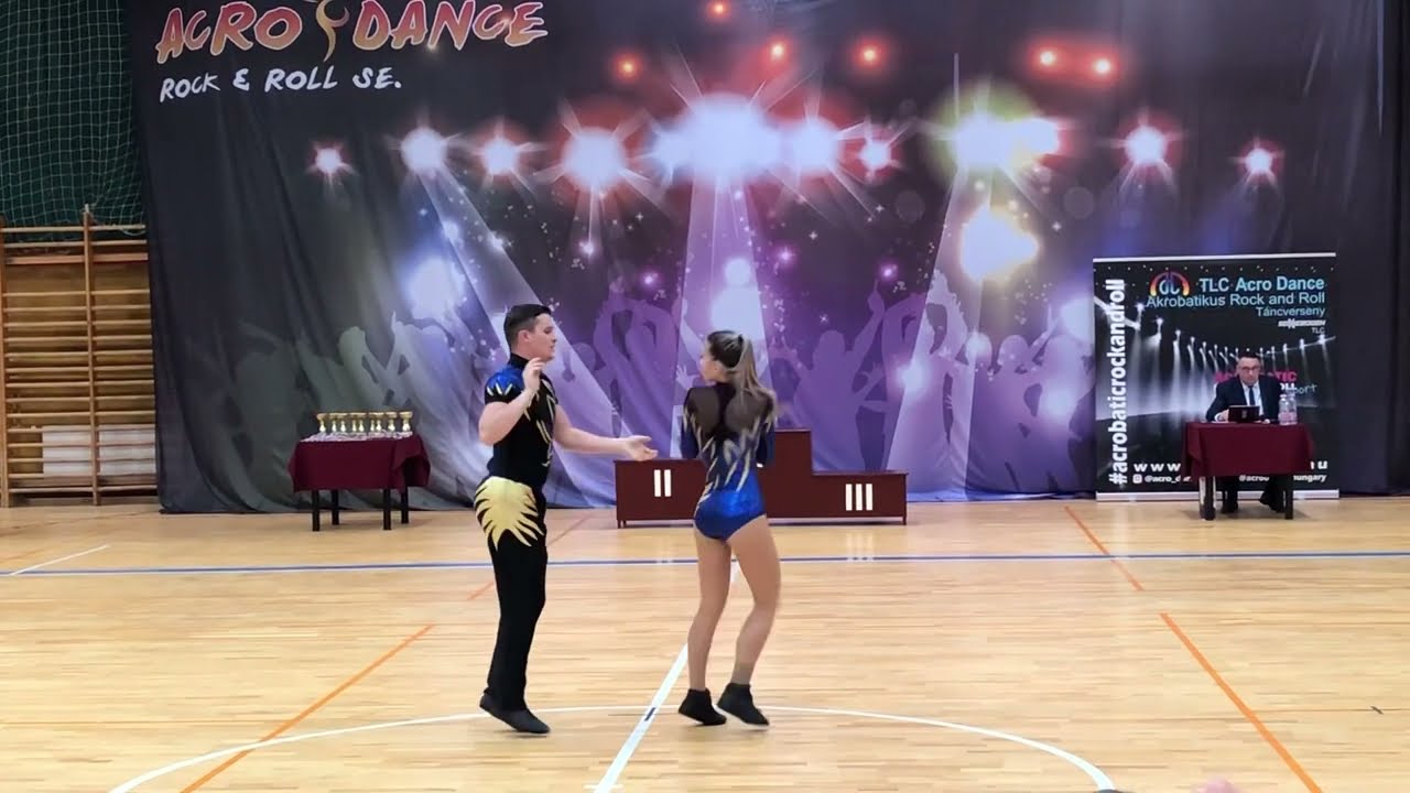 2022.10.22. Poór Dániel - Szakály Zsófia - MCCS akrobatika Főnix SE - Dancing Feet, döntő, Veszprém