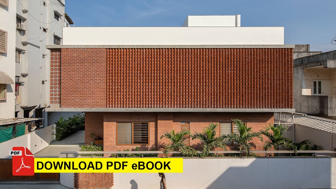 Modern House with Brick Screen in Vadodara | Gujarat (Home Tour).