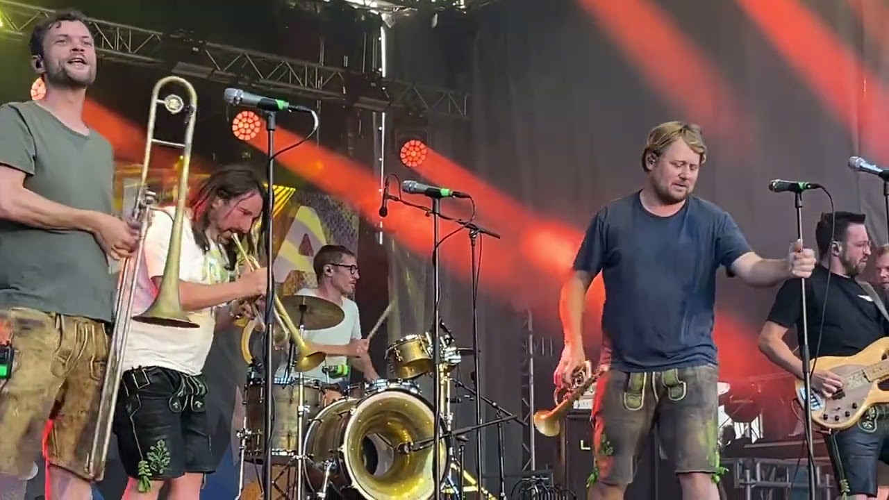 Labrassbanda gestern in Markdorf