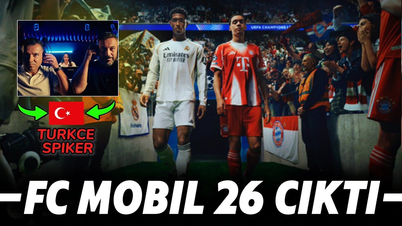 FC MOBİLE 26 &Ccedil;IKTI! T&Uuml;RK&Ccedil;E SPİKER GELDİ!