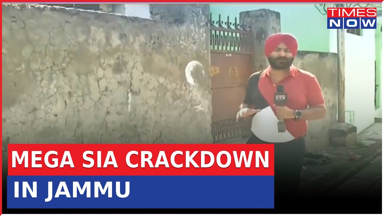 Breaking News: Massive Crackdown On Terror Associates In Jammu | SIA Conducts Raids