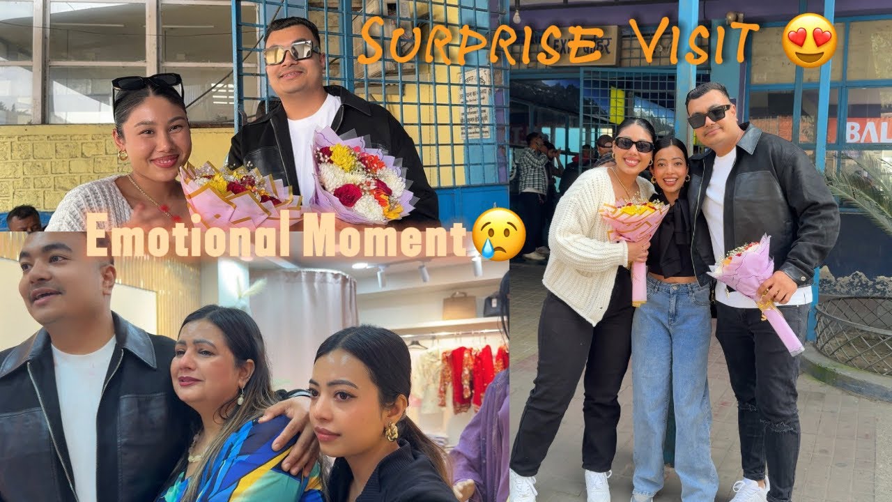Meeting My Brother After 4 Years ||🥹 Mamu Dady Sabai lai Surprise 😍
