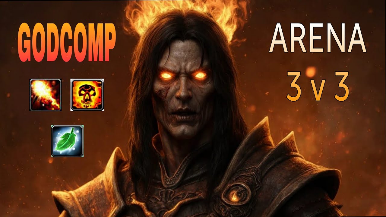 FIRE MAGE PvP 3x3 GODCOMP ARENA | WOW MOP Classic