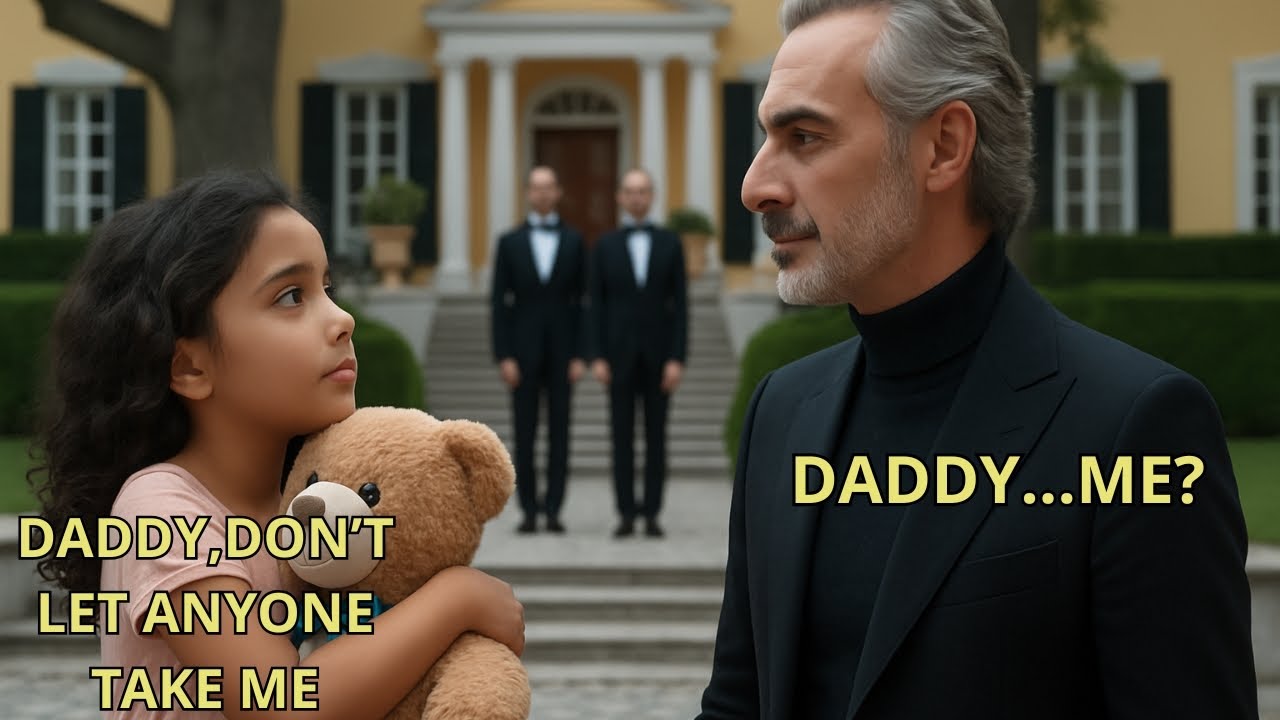A little girl knocks on the millionaire's door — Daddy, they want to take me to a shelter he then.