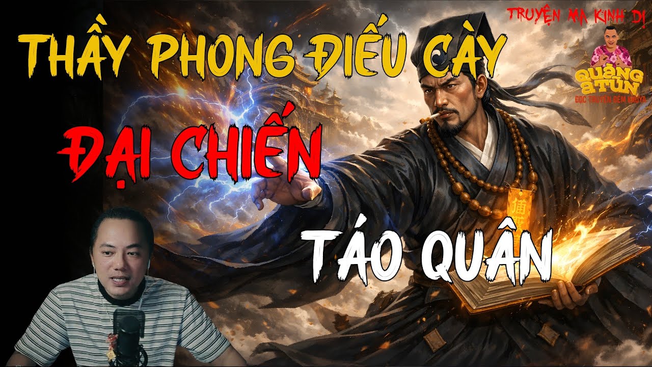 TRUYỆN MA HAY NHẤT : THẦY PHONG ĐIẾU CÀY - ĐẠI CHIẾN TÁO QUÂN | TRUYỆN MA CỦA QUÀNG A TŨN