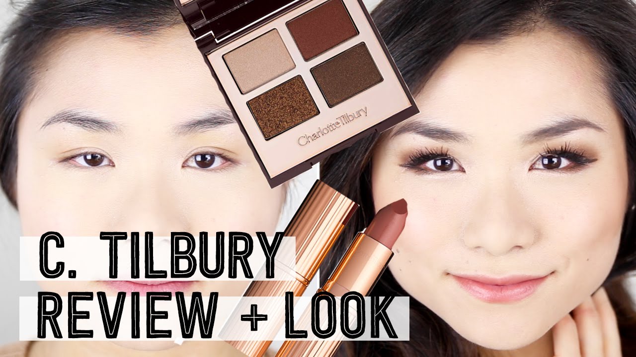 Charlotte Tilbury Product Review + Fall Smokey Eye Makeup Tutorial | Monolid  | Miss Louie