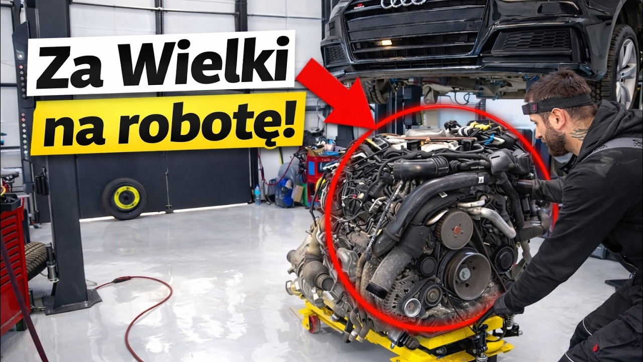 Audi 2018r Po co wchodzili do środka?🫢Stare śruby