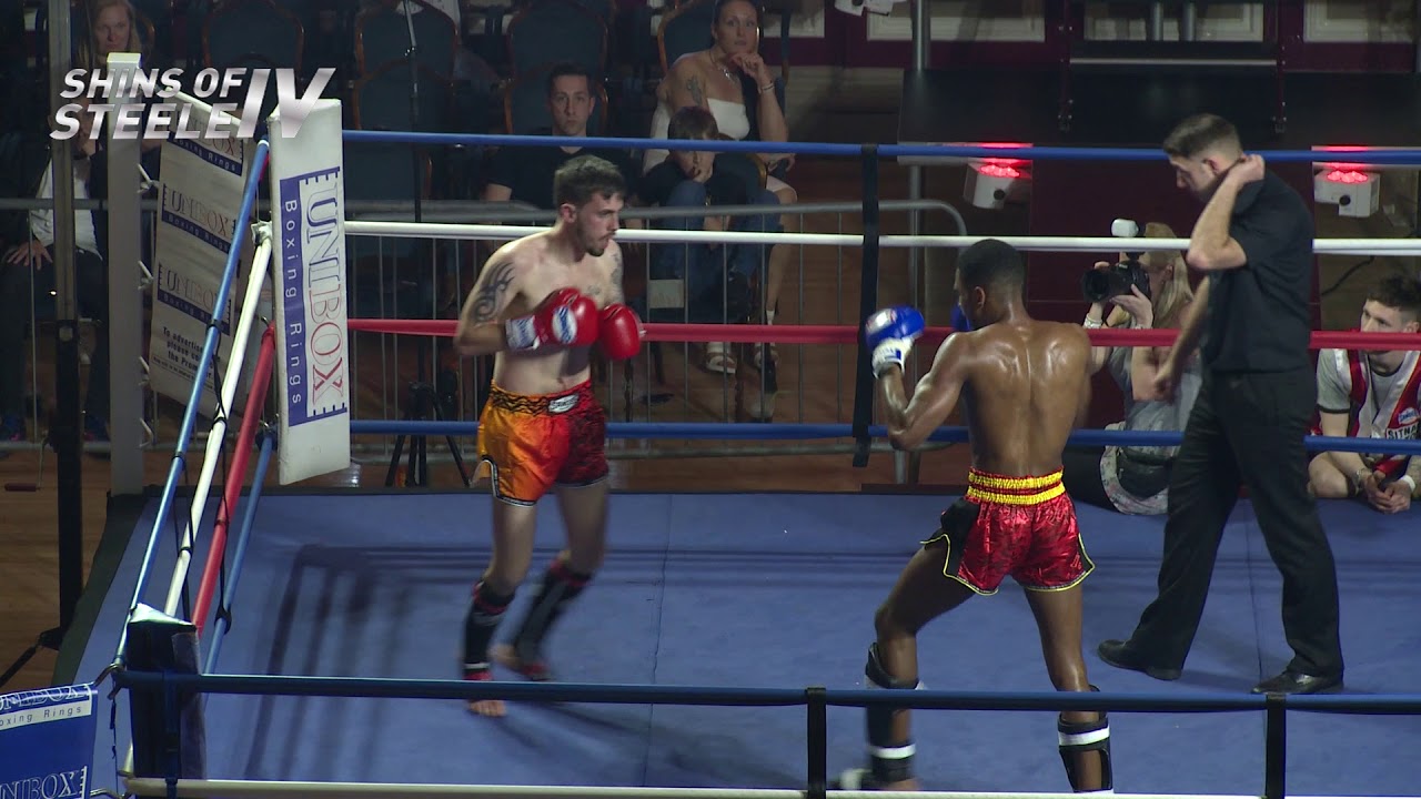 Sandee Shins of Steele IV - Sam Hulme (Stoke Thai) V Raheem McLeod (K Star)