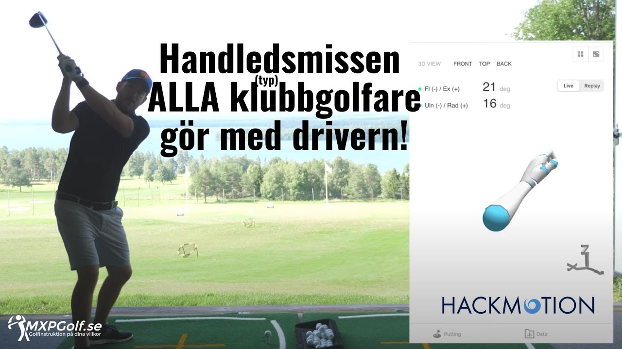 Undvik handledsmissen (typ) alla klubbgolfare gör! - MXPGolf.se