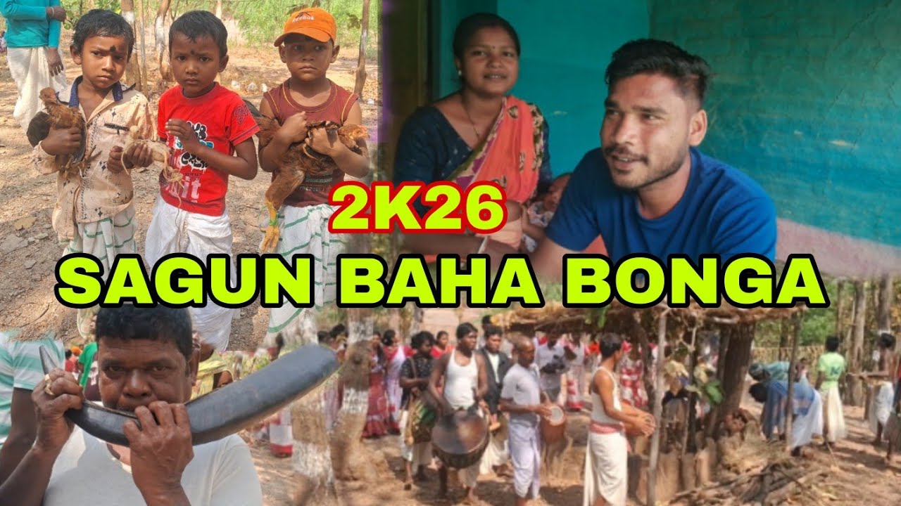 Ale aatu sagun baha bonga❇️🥀//santali vlog video #saginpera