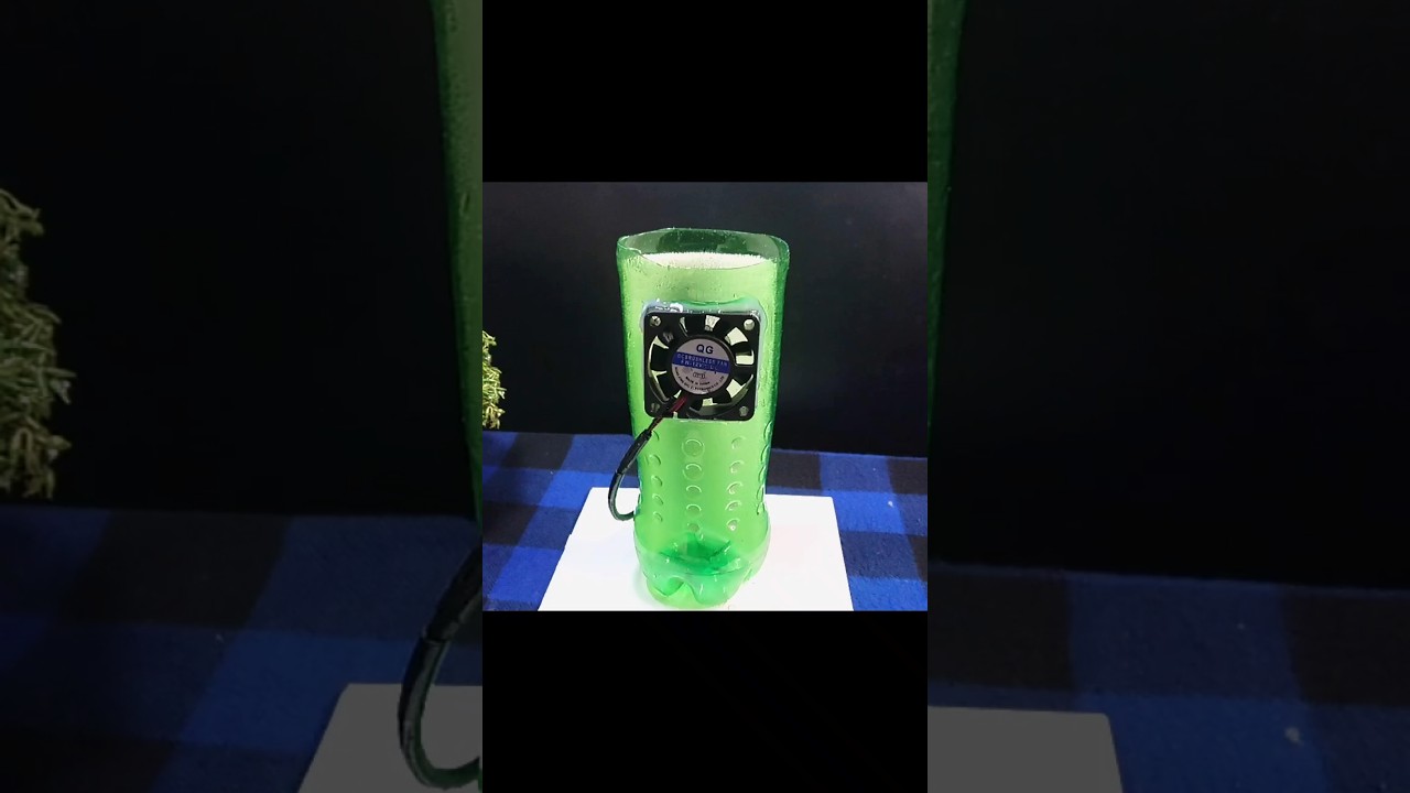 Genius Guy Made Air Conditioner at home  #experiment