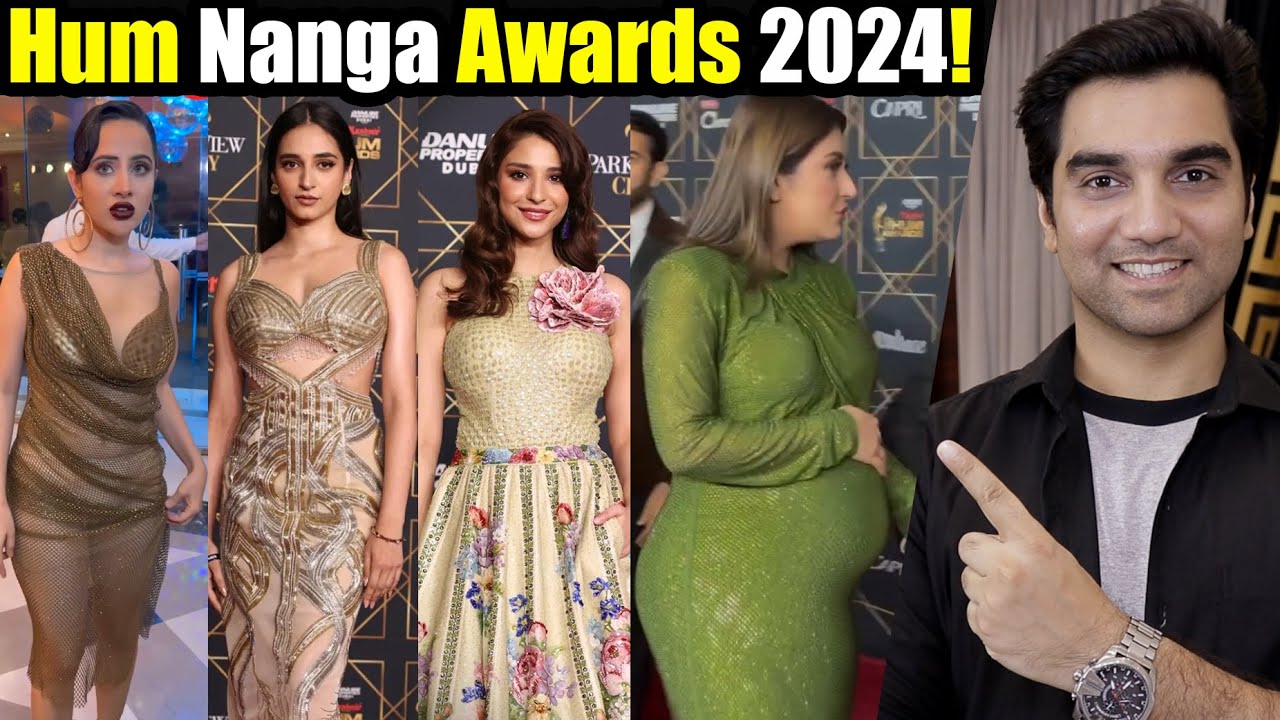 Worst Dressed Celebrities at Hum Style Awards 2024 - MR NOMAN ALEEM