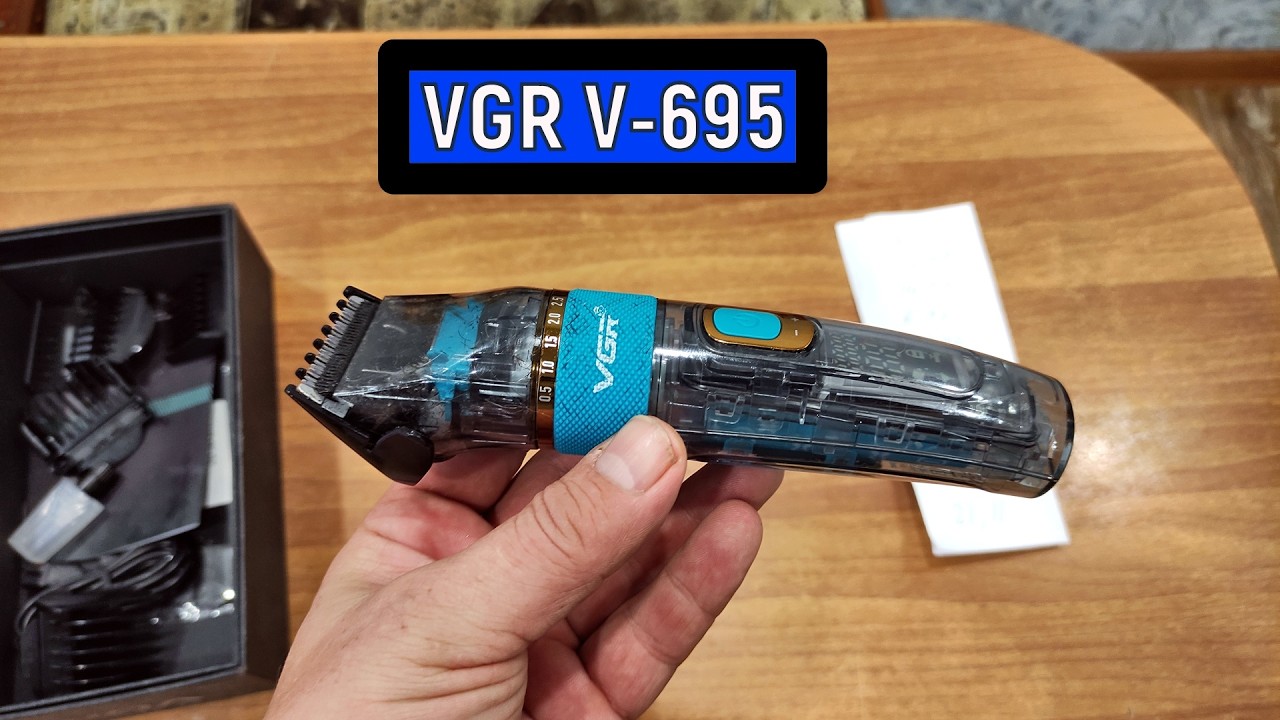 VGR V-695 Машинка для стрижки волос . Обзор