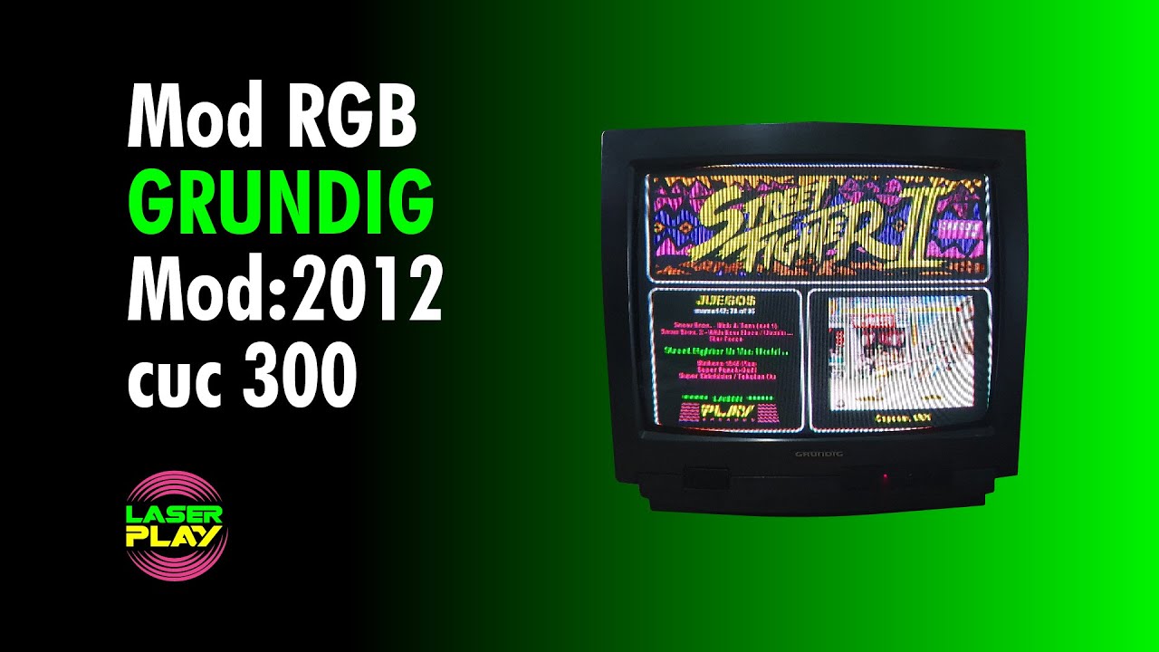 MOD RGB a GRUNDIG MOD 2012 cuc300 (TUTORIAL)