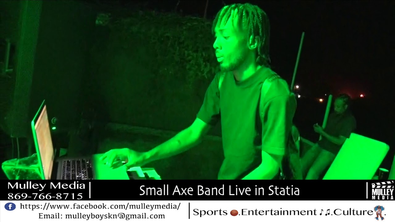 Small Axe band live in Statia 2018