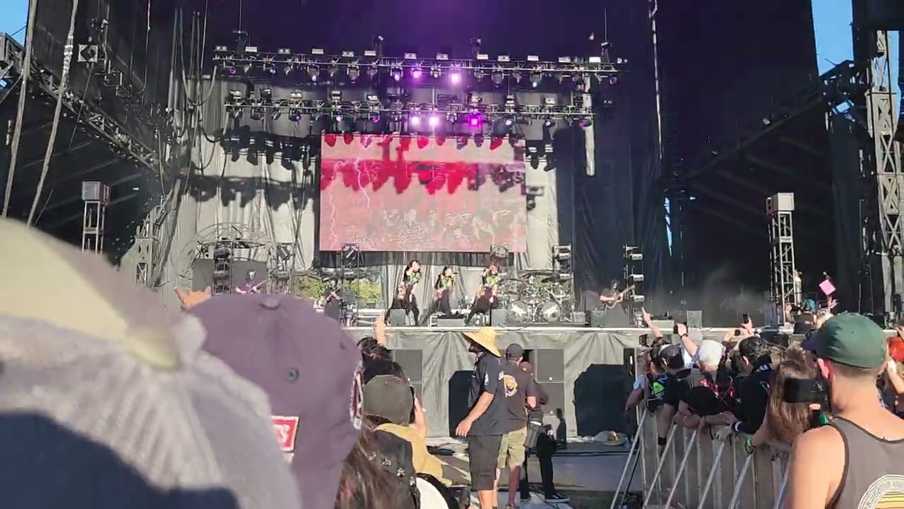 Babymetal - METALI!! - Aftershock Festival Sacramento, Ca 10/7/2023