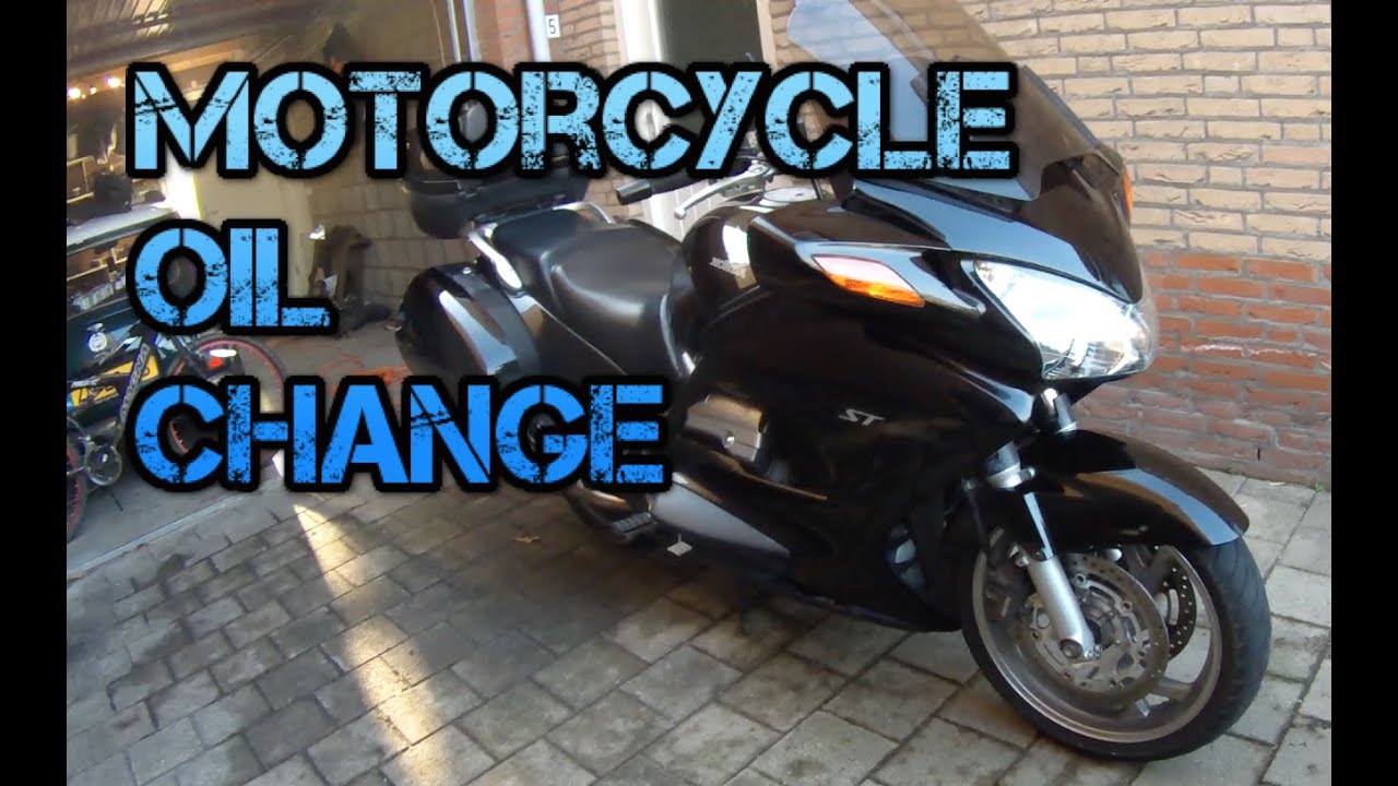 How to Change Motorcycle Oil (ST1300)