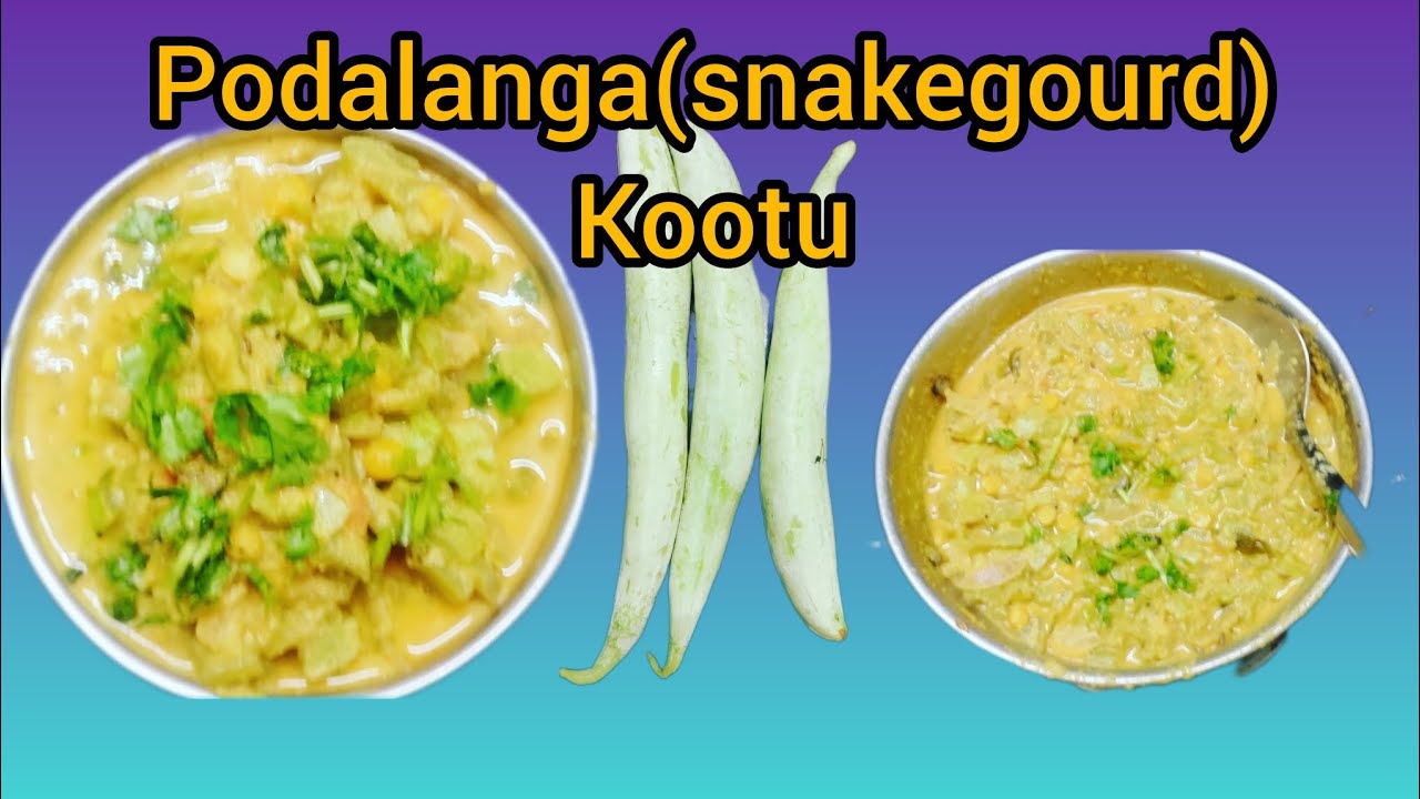 Podalanga Kootu(snakegourd) #shorts #viral shorts #podalanga #lunchbox