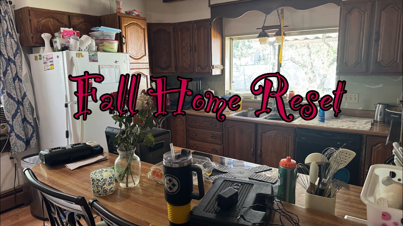FALL HOME RESET || KITCHEN CLEAN