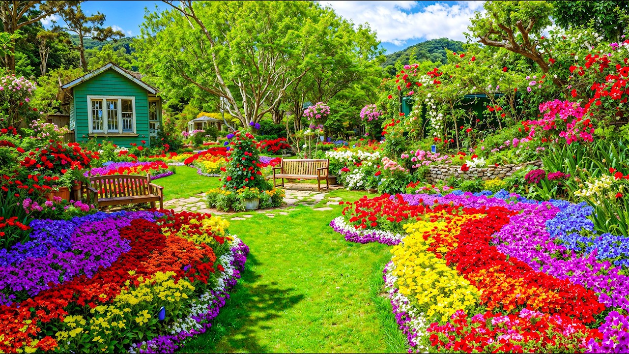 Relaxing music | Beautiful House Garden Ideas That Will Transform Your Home | 2026