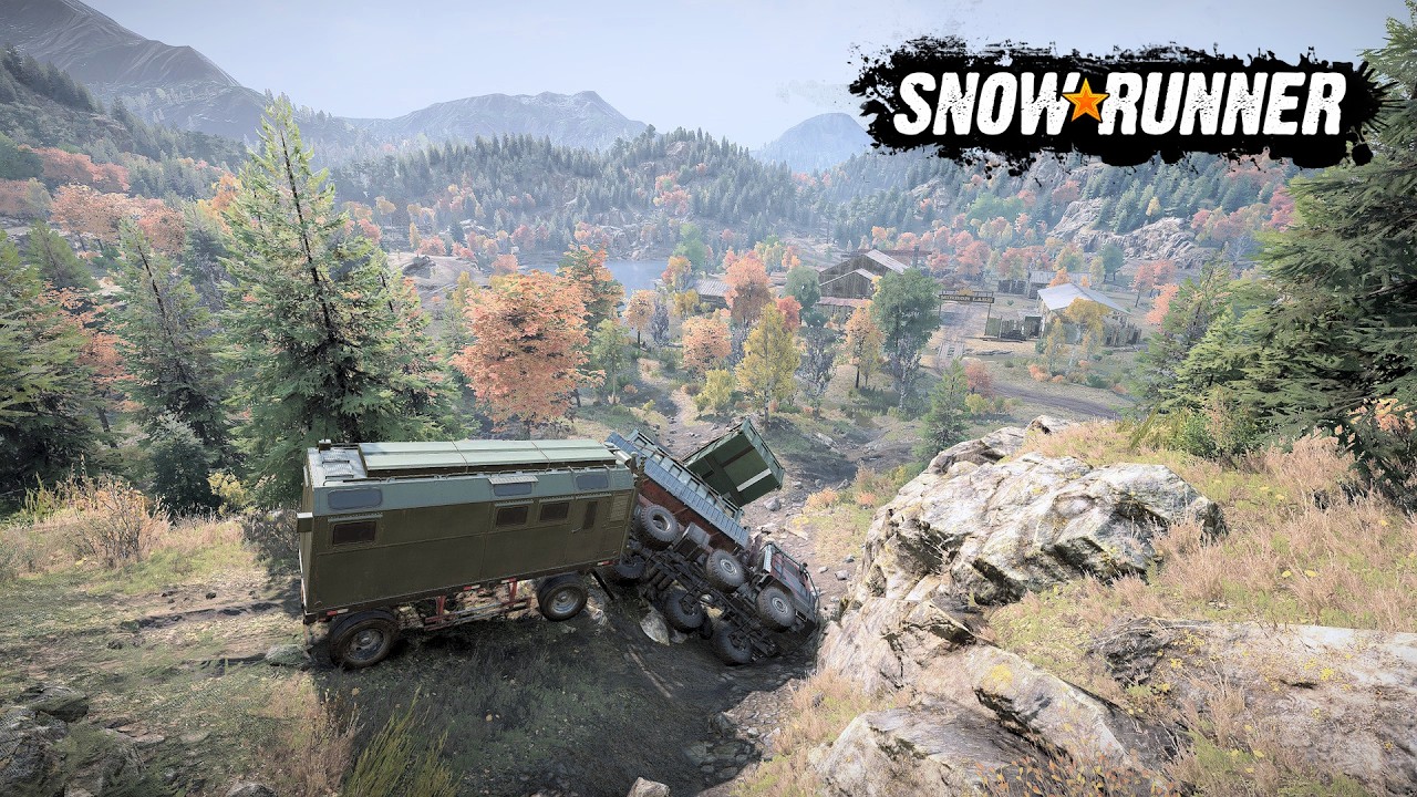 SnowRunner PL # 551 Nowe życie starej wieży to calgon