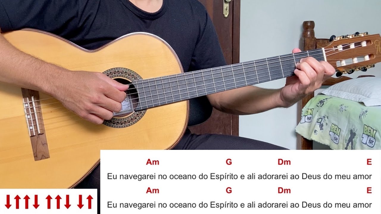 EU NAVEGAREI (Espírito Santo) | como tocar no violão [letra e cifra]
