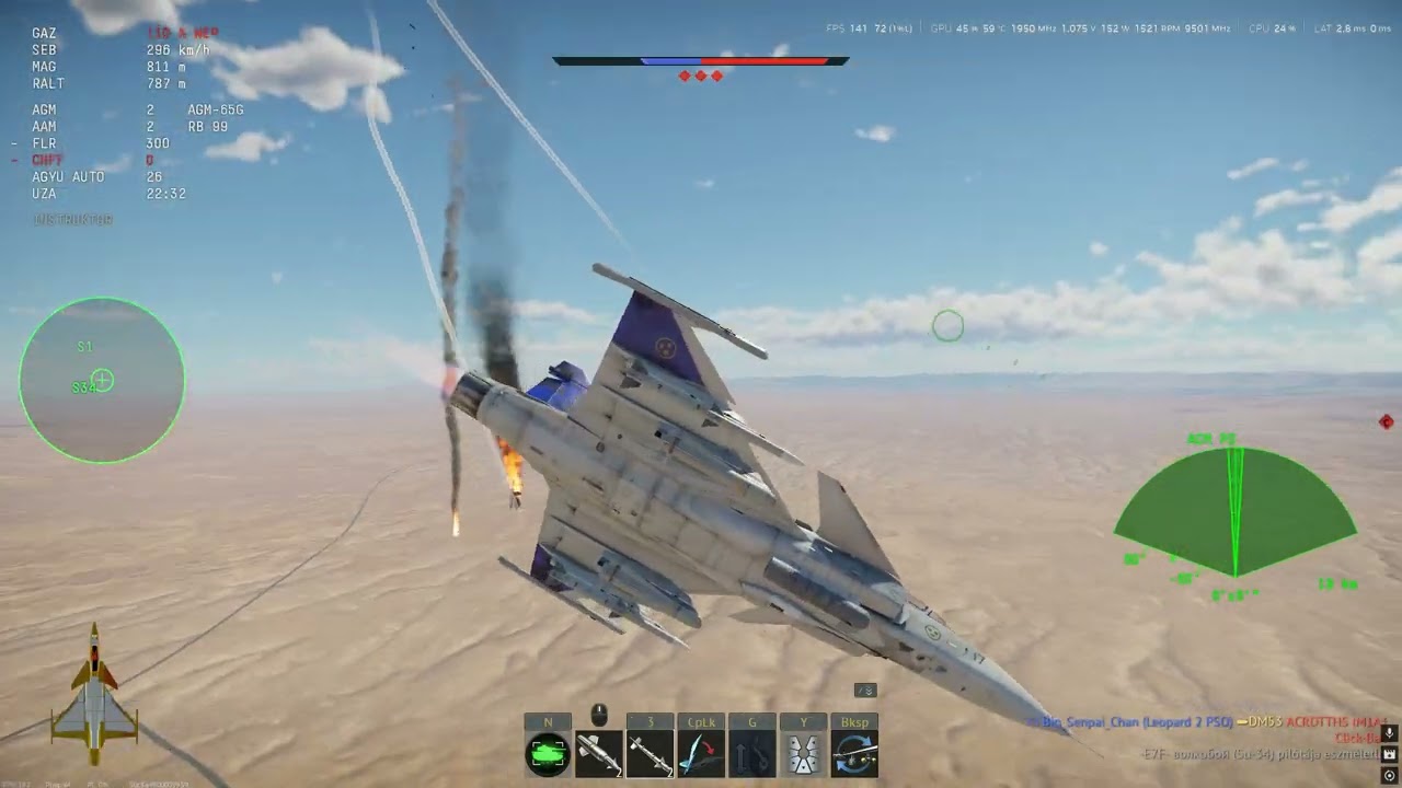 War thunder Swedish 7 kill #10 #fullmatch #swedisharmy #swedishairforce #swedish #magyar #warthunder
