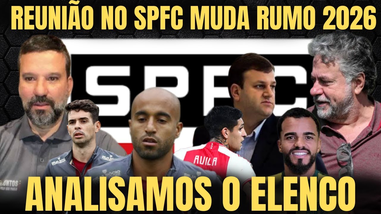 REUNIÕES NO SPFC PARA DECIDIR FUTURO DO CASARES - ANÁLISE DO ELENCO 2026 - COMEÇOU A TEMPORADA