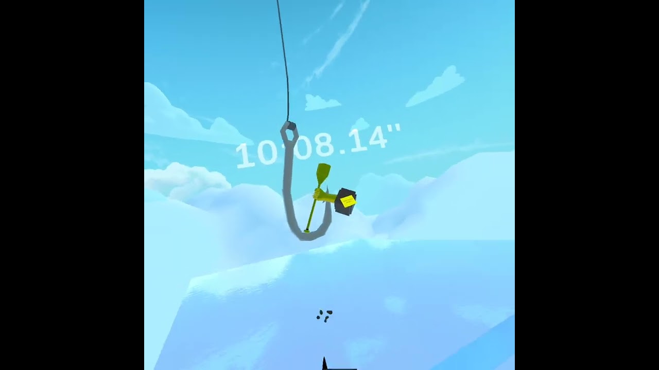 Salmon Man Vr Speed Run (getting over it vr)