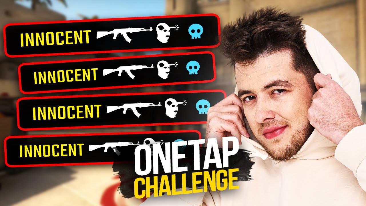 ONE TAP CHALLENGE W COUNTER-STRIKE 2!