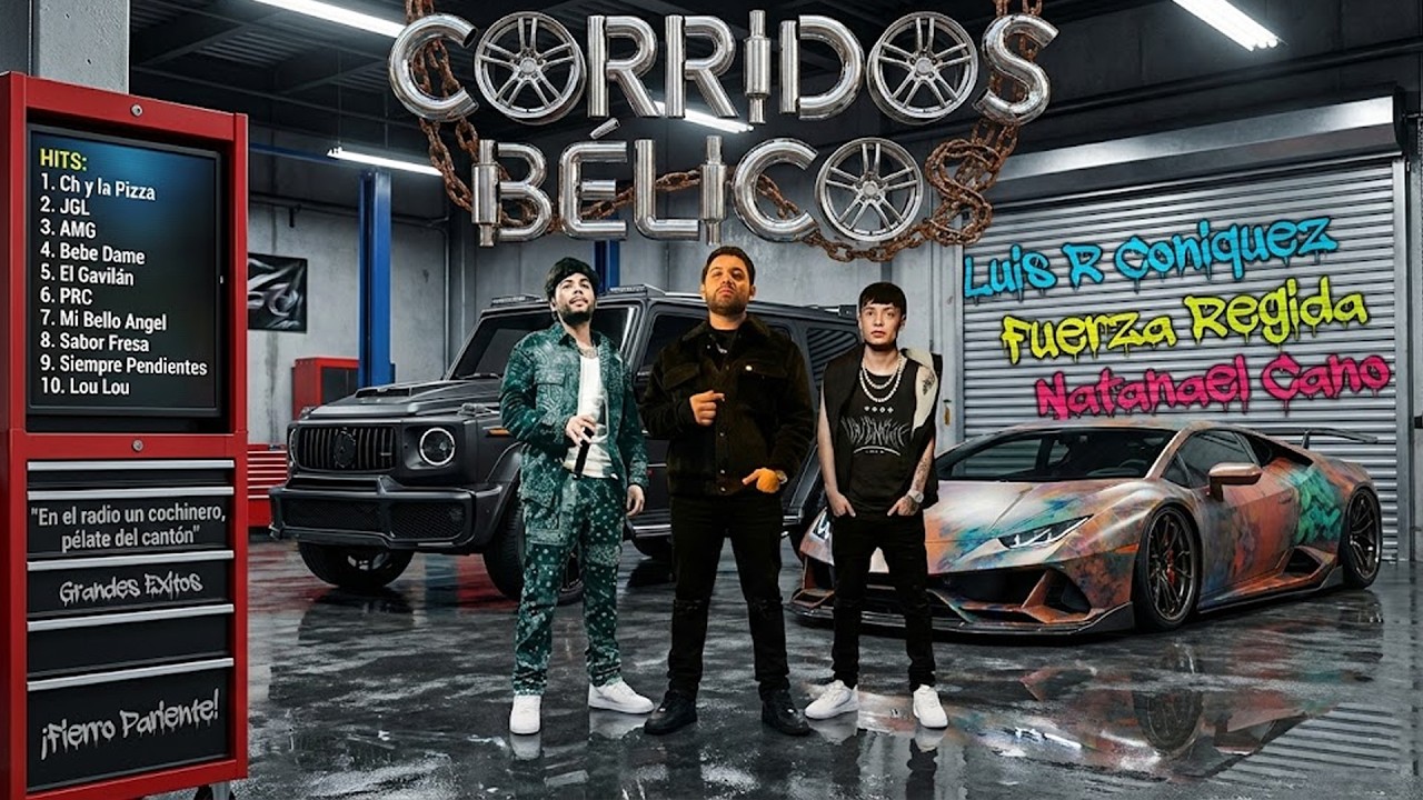 Mix Bélico Definitivo 2026: Peso Pluma, Luis R Conriquez y Tito Double P (Puras Buenas)